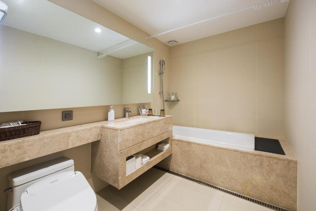 Koupelna v ubytování Solaria Nishitetsu Hotel Busan