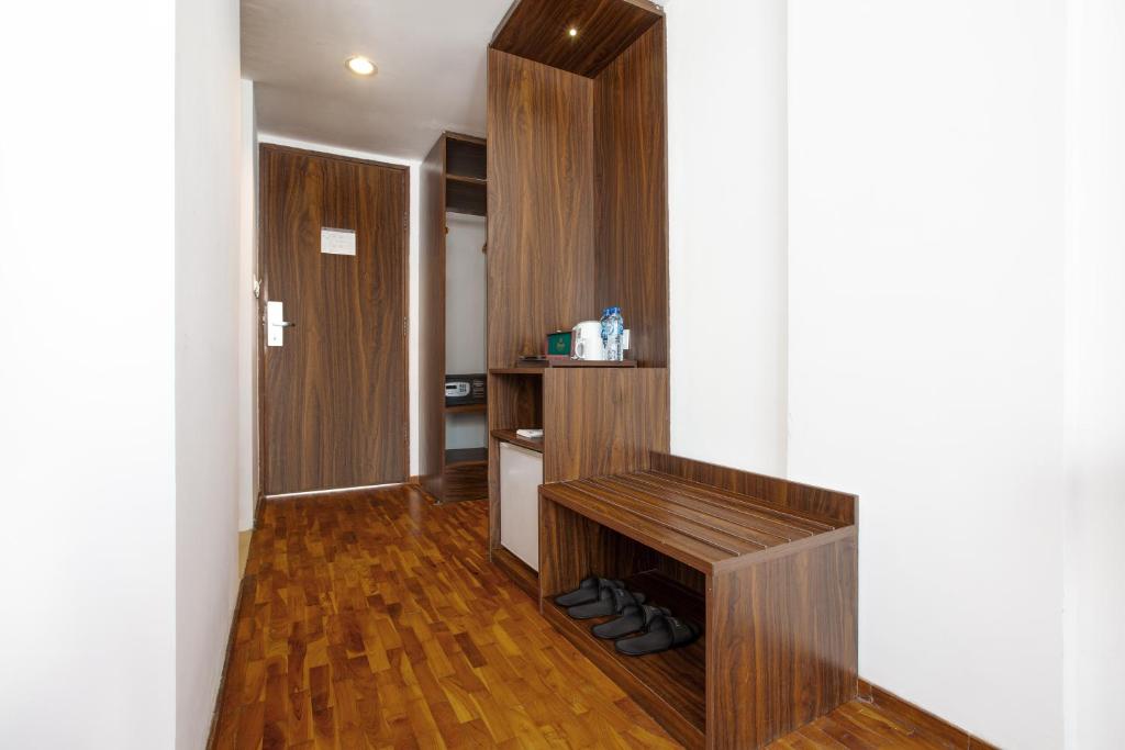 Kuchyň nebo kuchyňský kout v ubytování The Bene Hotel