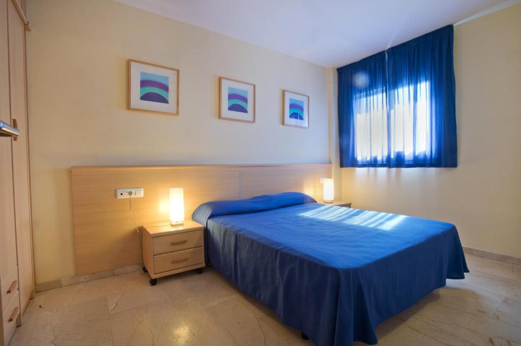Posteľ alebo postele v izbe v ubytovaní Aparthotel Marsol