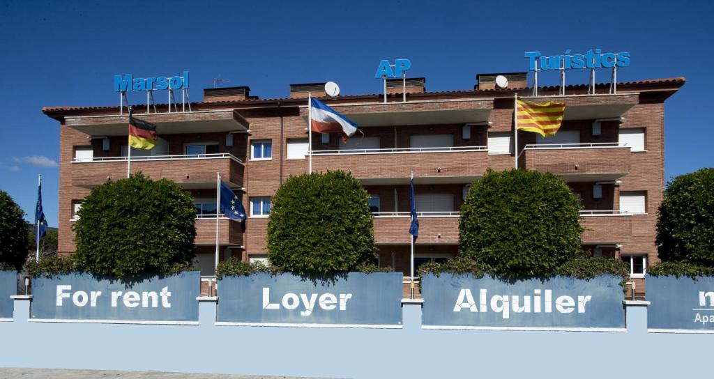 Budova, v ktorej sa apartmánový hotel nachádza