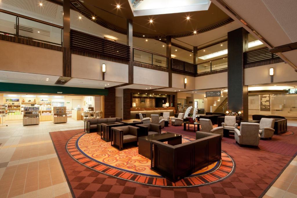 Posezení v ubytování Hotel Morinokaze Tateyama‎
