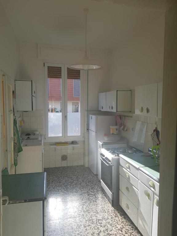 Kuchyň nebo kuchyňský kout v ubytování Dacia di Bergamo