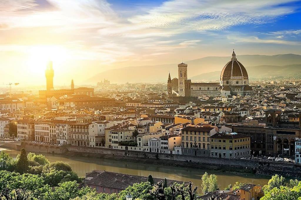 A general view of Firenze or a view of the city taken from Az apartmant