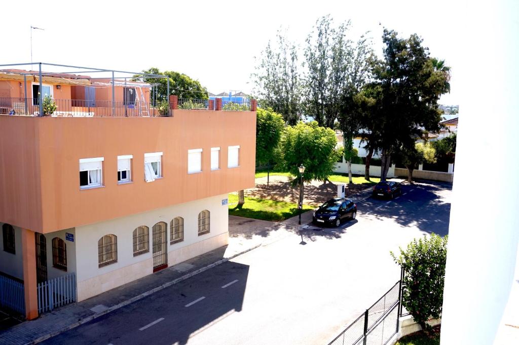 Budova, kde se apartmán nachází