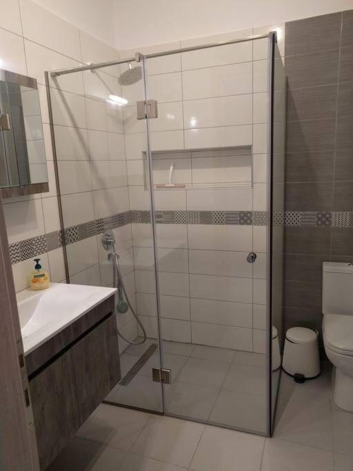 Kúpeľňa v ubytovaní Orange Apartment