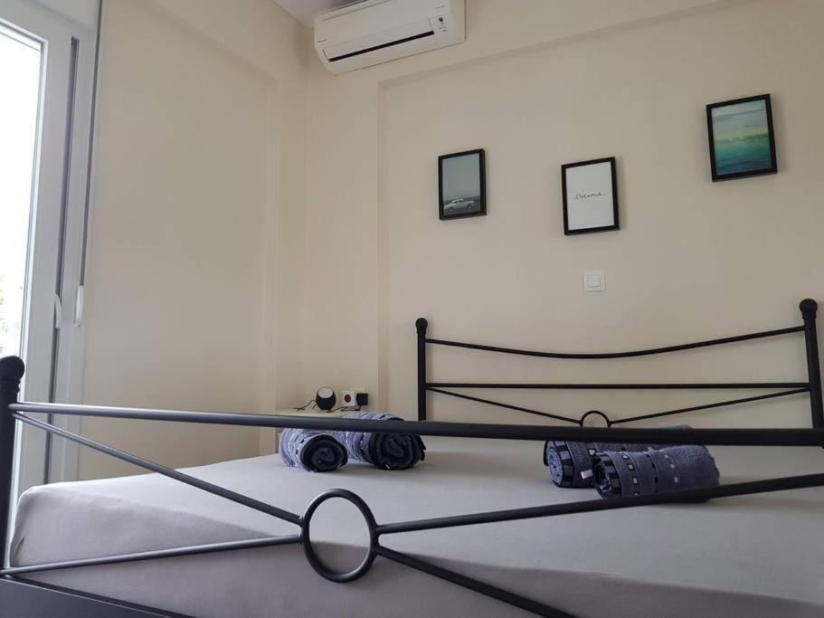 Posteľ alebo postele v izbe v ubytovaní Orange Apartment