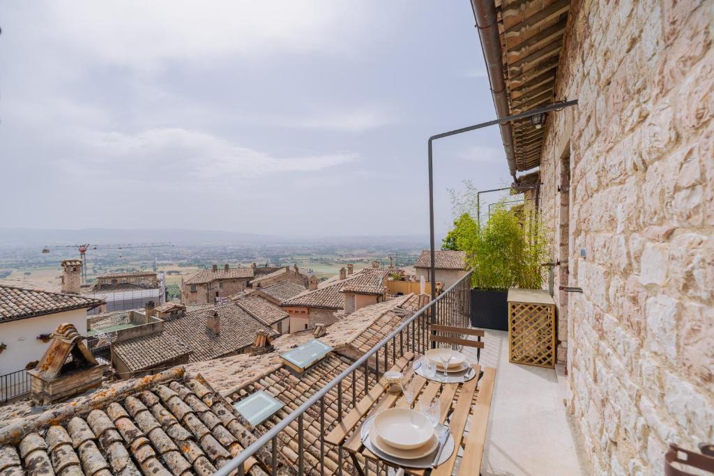 Fotografie z fotogalerie ubytování Casa Eleonora, balcone con vista e colazione v destinaci Assisi