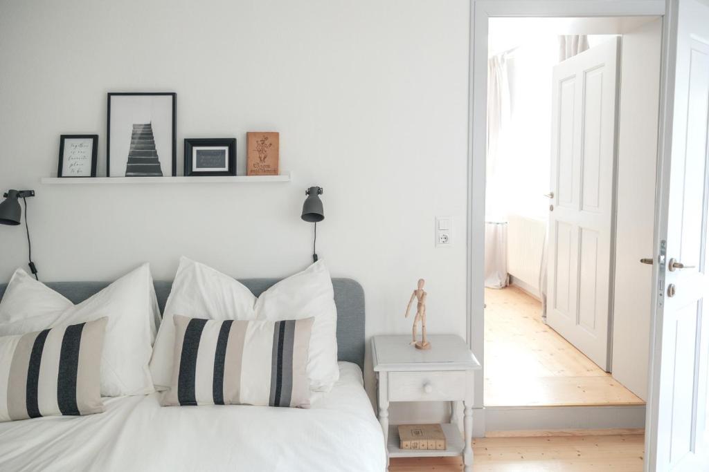 Postel nebo postele na pokoji v ubytování Casa Palfy