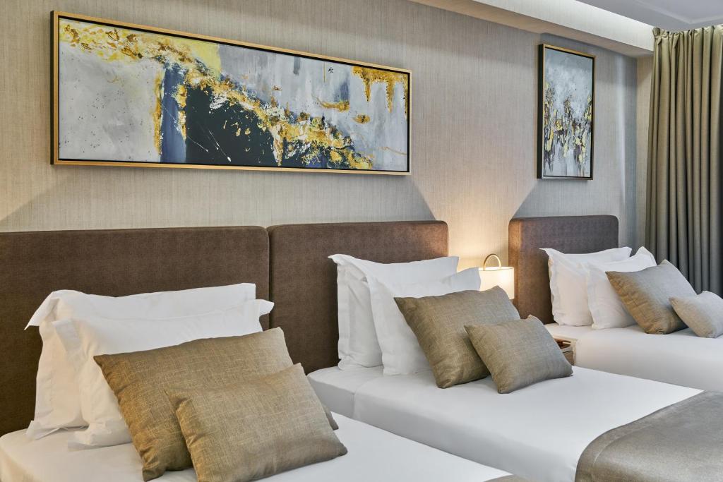 Postel nebo postele na pokoji v ubytování Rayelin Hotel Istanbul Old City