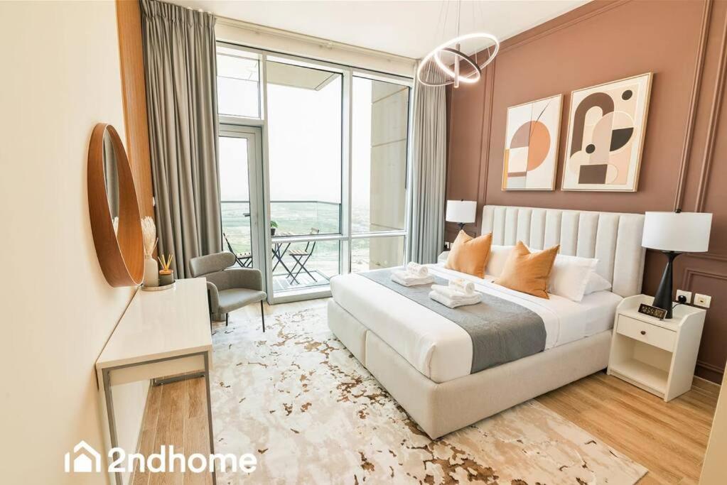 Postel nebo postele na pokoji v ubytování 2ndHome - Amna Tower, Al Habtoor City