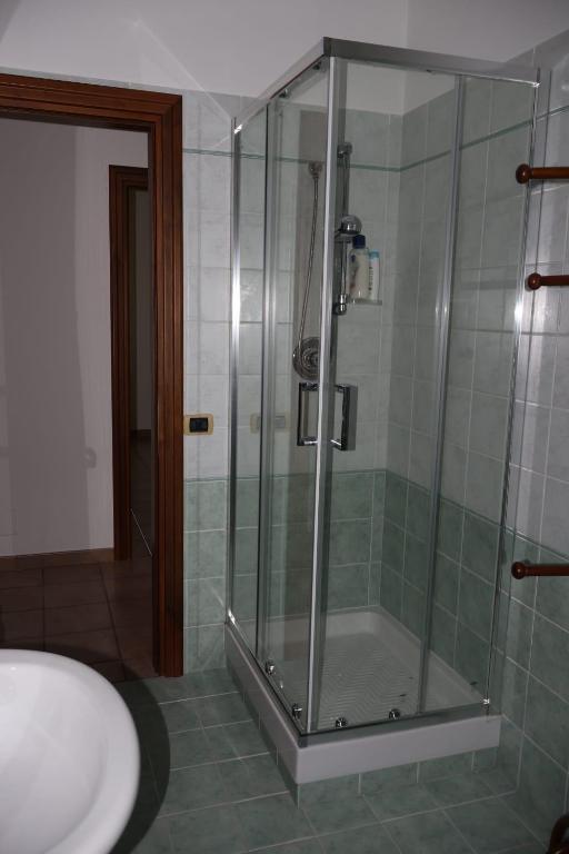 Koupelna v ubytování B&b Mamì