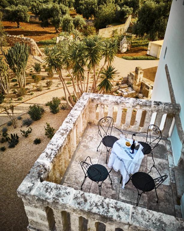 Patio nebo venkovní prostory v ubytování Bambarone La Masseria