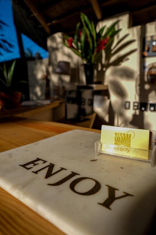 Certifikát, hodnocení, plakát nebo jiný dokument vystavený v ubytování Hotel Enjoy
