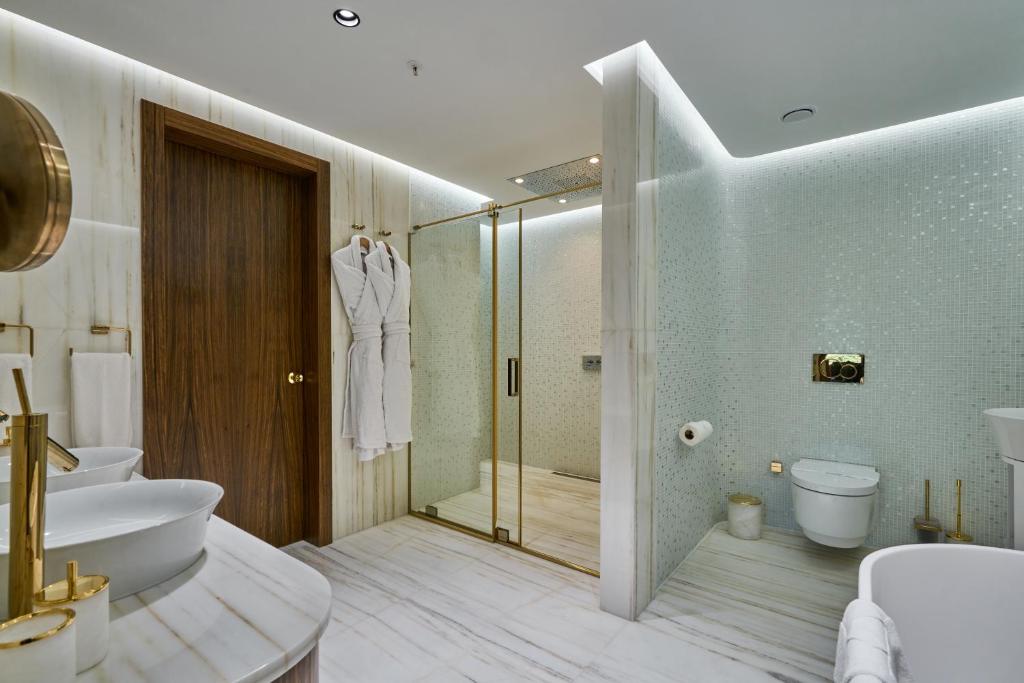 Koupelna v ubytování Rayelin Hotel Istanbul Old City