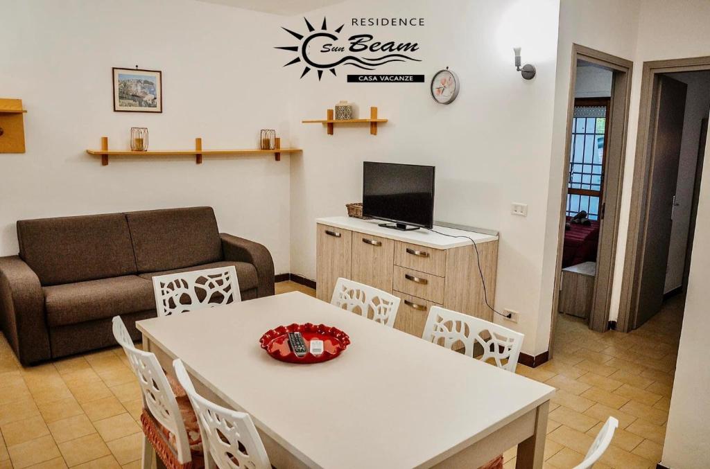 TV a/nebo společenská místnost v ubytování Residence Sunbeam