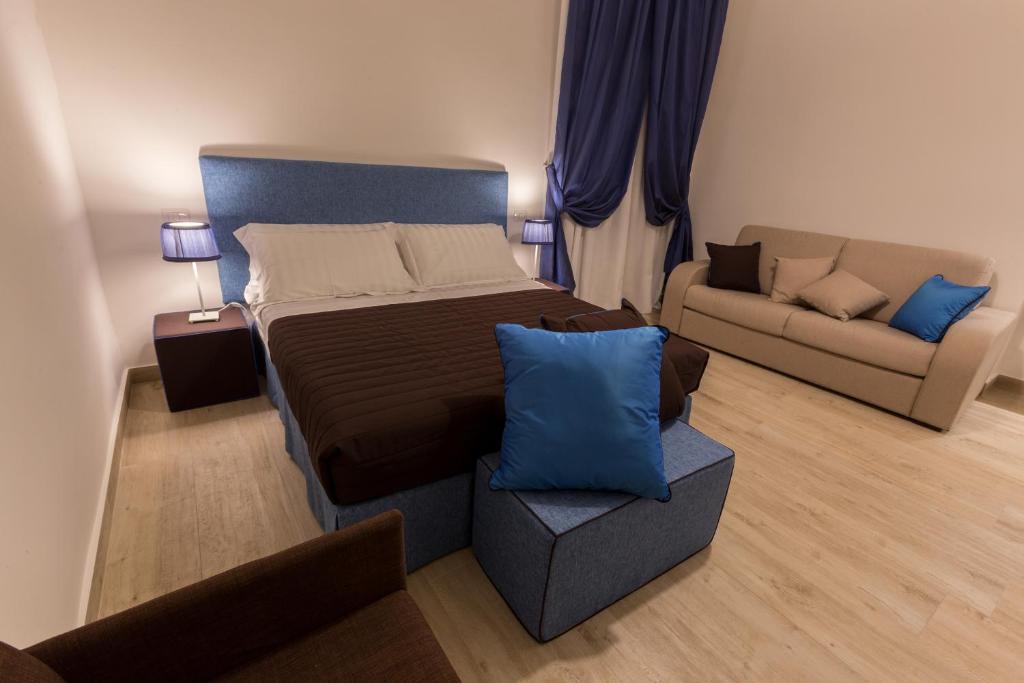 Posezení v ubytování B&B Sigò