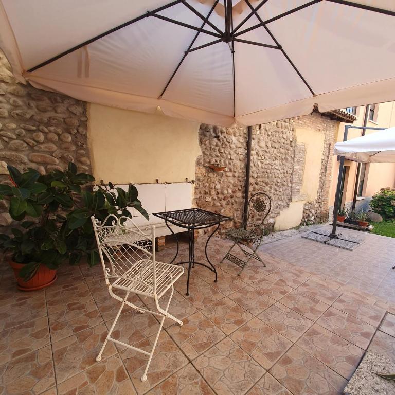 Patio nebo venkovní prostory v ubytování GESUITIROOMS