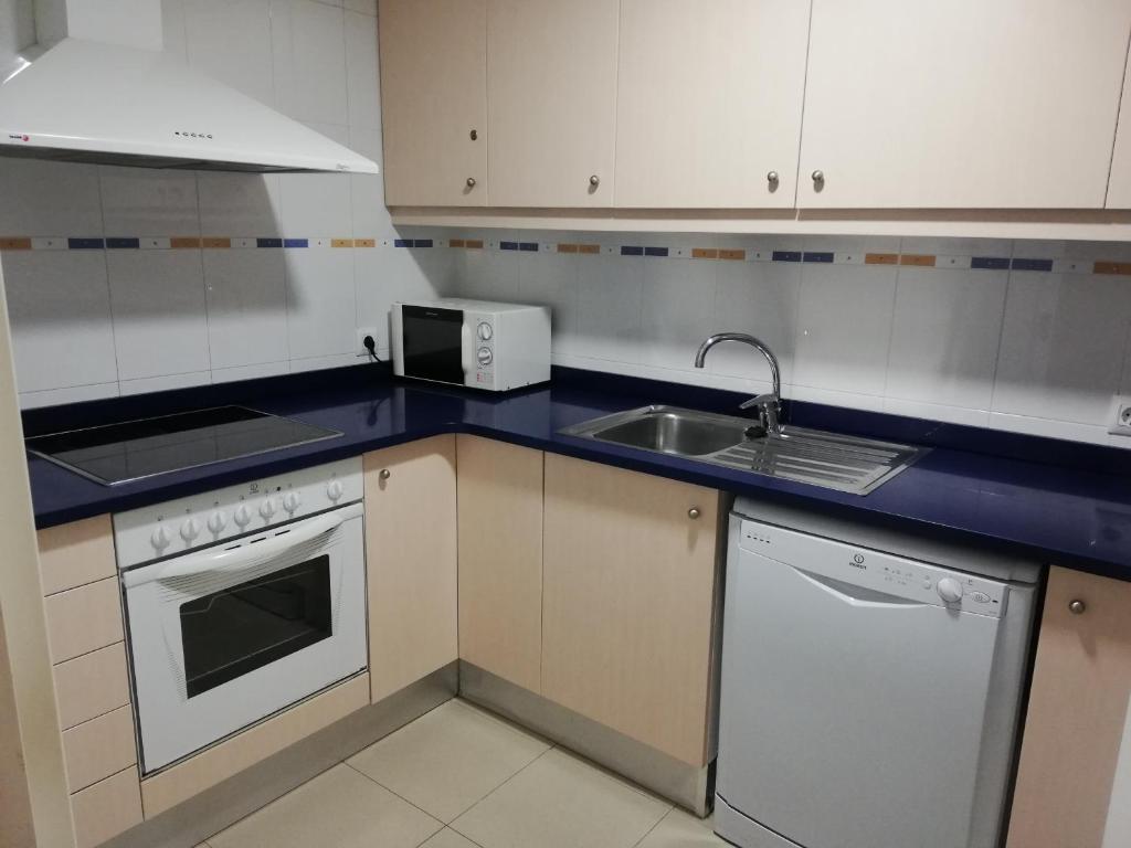 Kuchyňa alebo kuchynka v ubytovaní Mestral - apartamentos céntricos