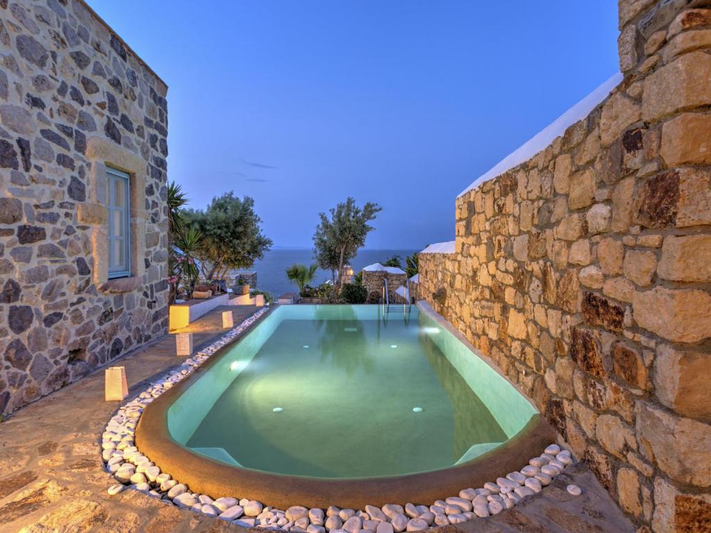 The swimming pool at or close to Eirini Luxury Hotel Villas
