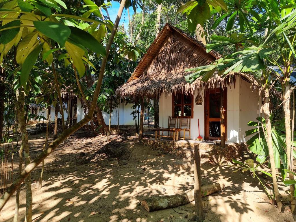 Zahrada ubytování SunBoo Beach Bungalows