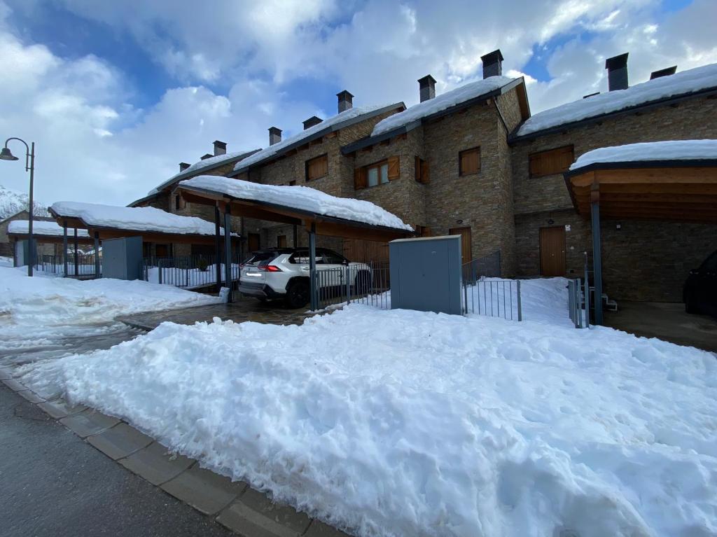 Chalet Casa La Cumbrecita en Panticosa v zimě