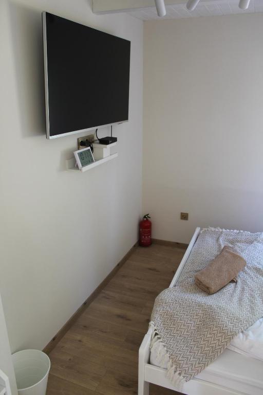 TV a/nebo společenská místnost v ubytování Chechar Inn Zlatar