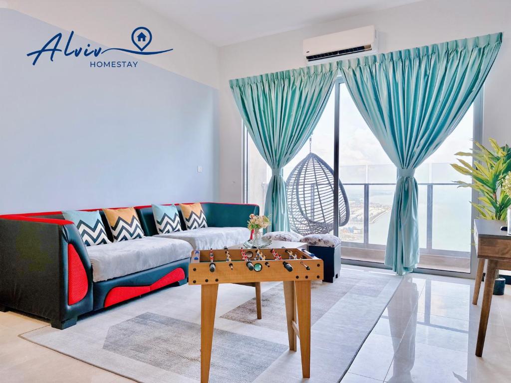 Silverscape - Luxury 3-4BR with Bathtub I 6-11pax I Infinity Pool I JonkerSt - Managed by Alviv Homestay - Appartement Met Uitzicht Op Zee