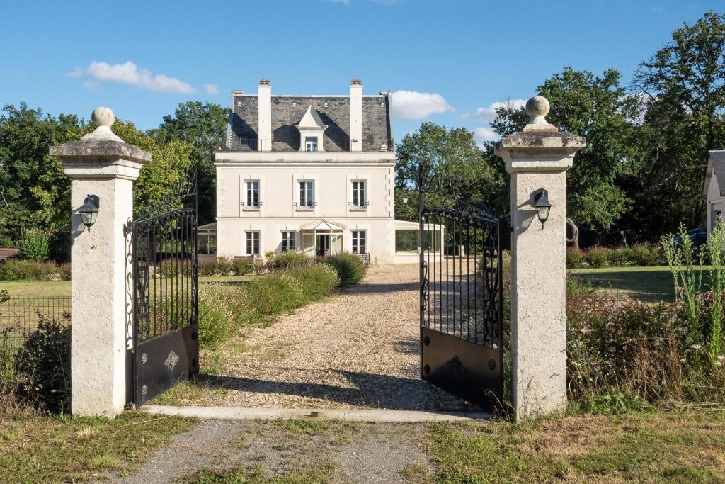 Zahrada ubytování Manoir du Val Fouzon - Beauval