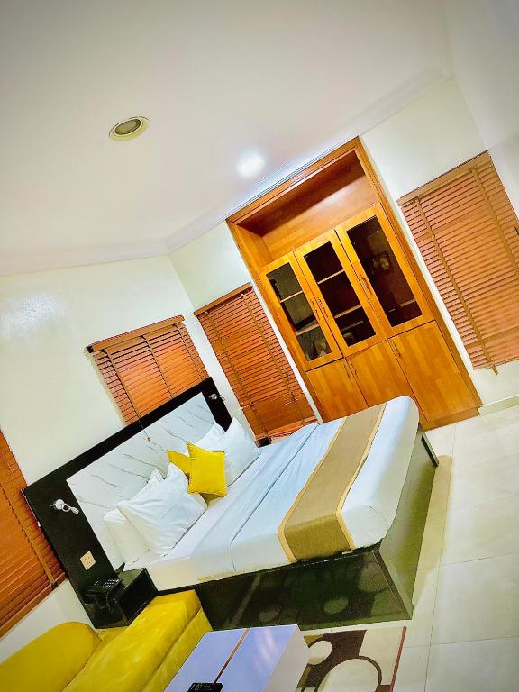 Posezení v ubytování Posh Hotel and Suites Ikeja