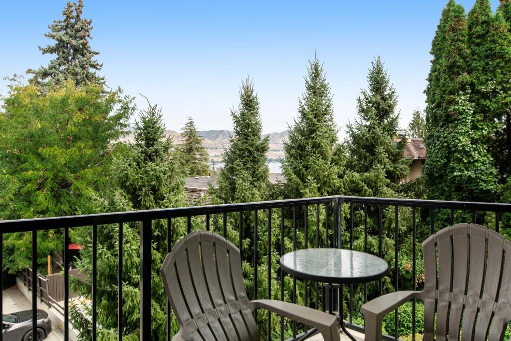 Balkón nebo terasa v ubytování Chelan Resort Suites Coco Chelan 212