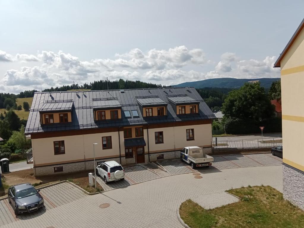 Budova, kde se apartmán nachází