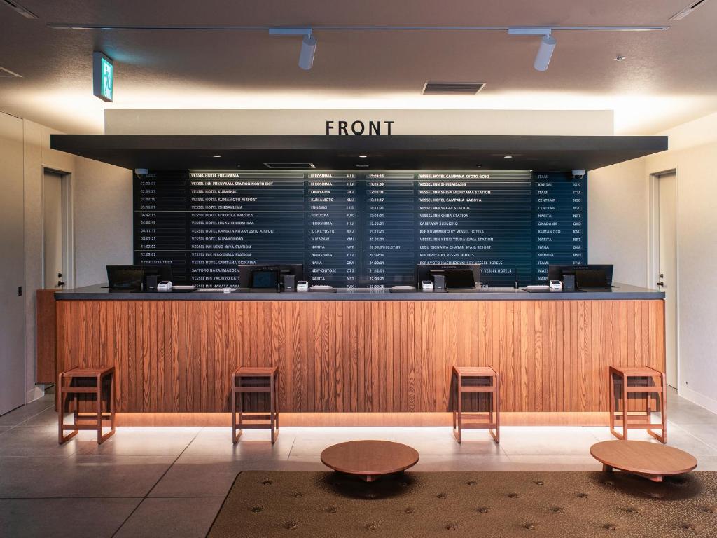 Vstupní hala nebo recepce v ubytování REF Kansai Airport by VESSEL HOTELS