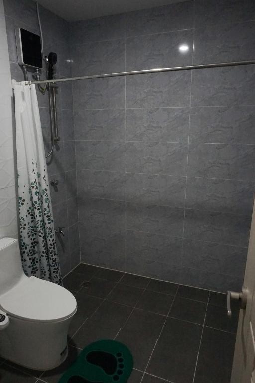 Koupelna v ubytování Emmaus condotel