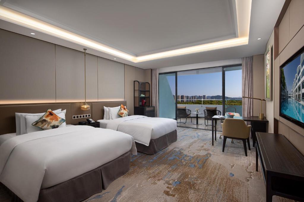 White Swan Hotel Taizhou - Room Twin De Deluxe Superior (la Imagen De La Habitación Es Solo De Referencia. El Tipo De Habitación Específico Debe Prevalecer)