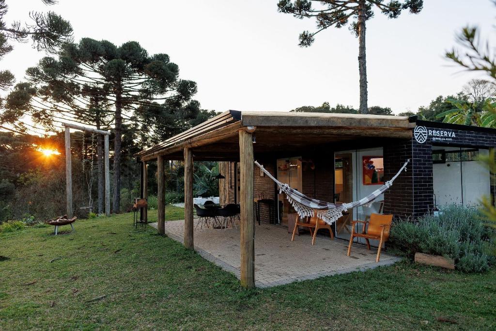 Zahrada ubytování Reserva Cabanas