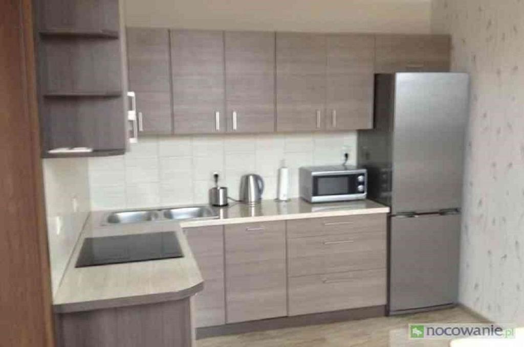 Kuchyňa alebo kuchynka v ubytovaní Apartamenty by Hanna