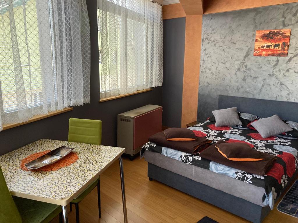 Posezení v ubytování Apartman Aischa
