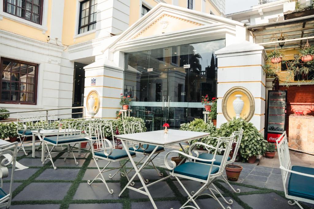 Budova, kde se hotel nachází
