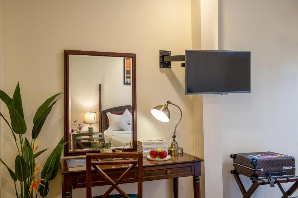 Phòng Deluxe 2 Giường Đơn Không Có Cửa Sổ