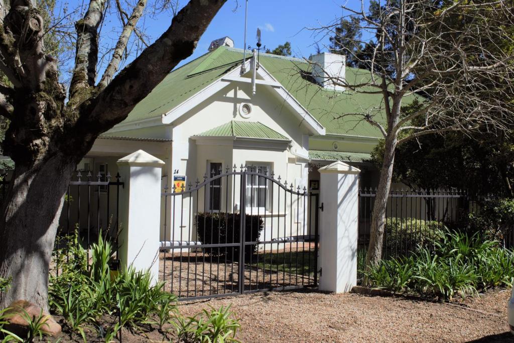 Bygningen som feriehuset ligger i