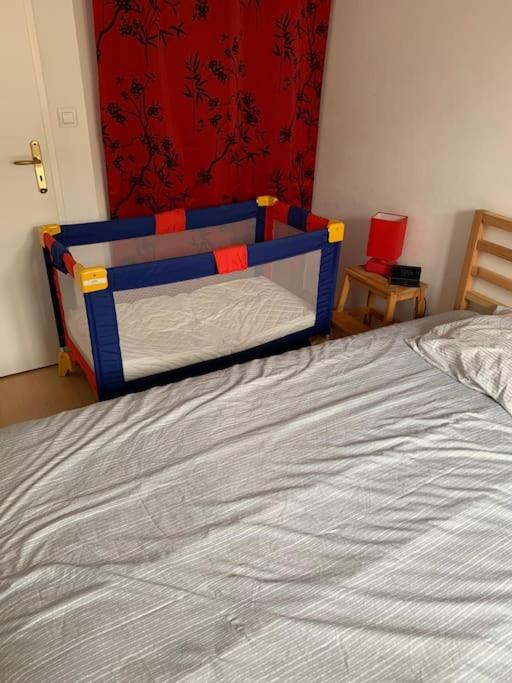 Postel nebo postele na pokoji v ubytování Superbe appartement En baie de Somme