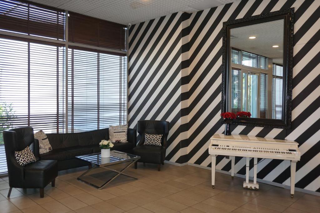 Posezení v ubytování Hotel Ihtiman