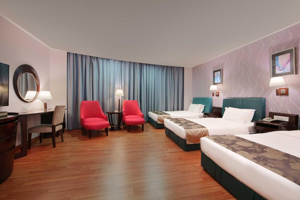 Posezení v ubytování Foshan Guanxin Hotel