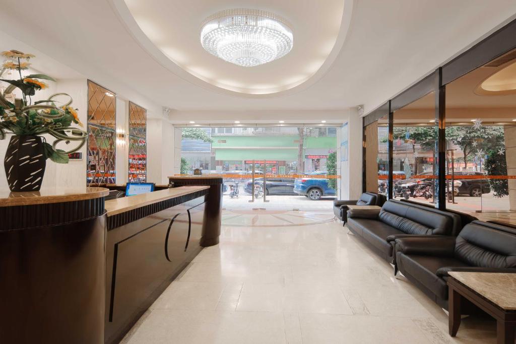 Posezení v ubytování Foshan Guanxin Hotel