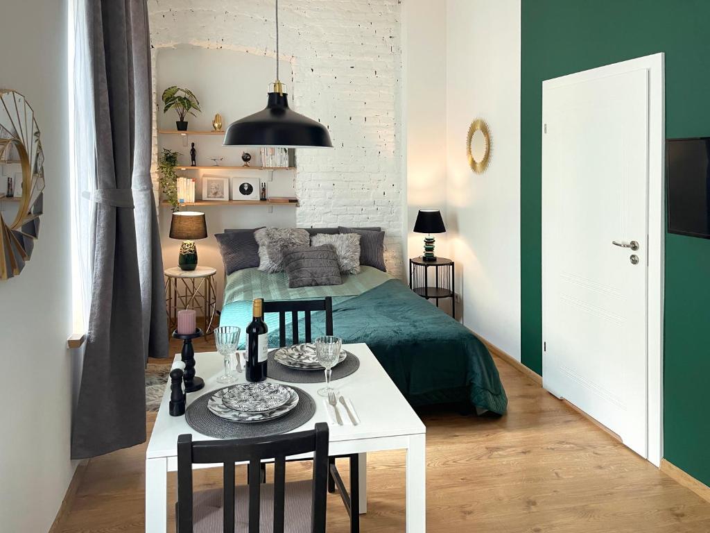 Posedenie v ubytovaní Piotrkowska122 Studio Apartments