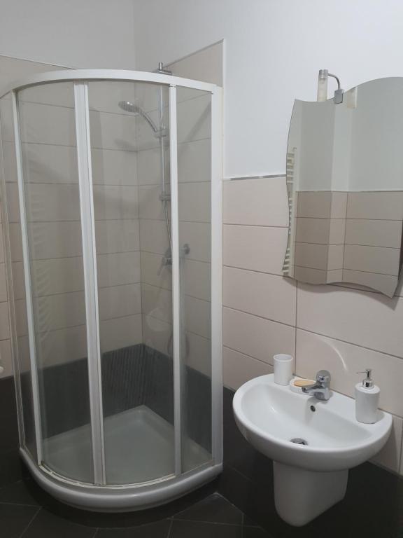 Koupelna v ubytování Casa Sofì