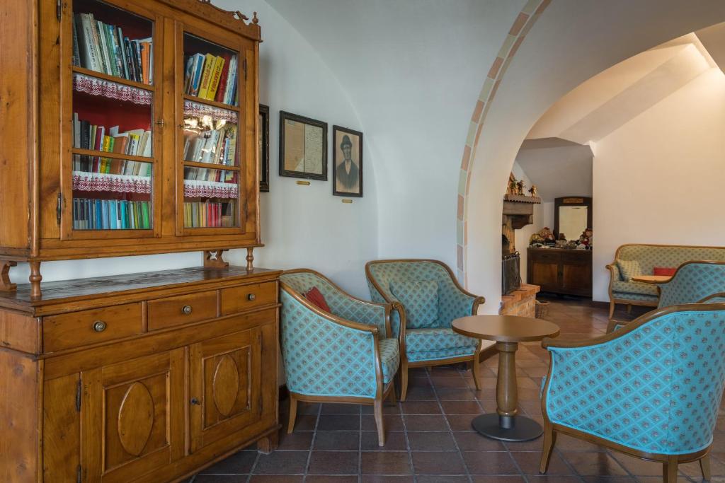 Posezení v ubytování Hotel Opinione Dimora Storica