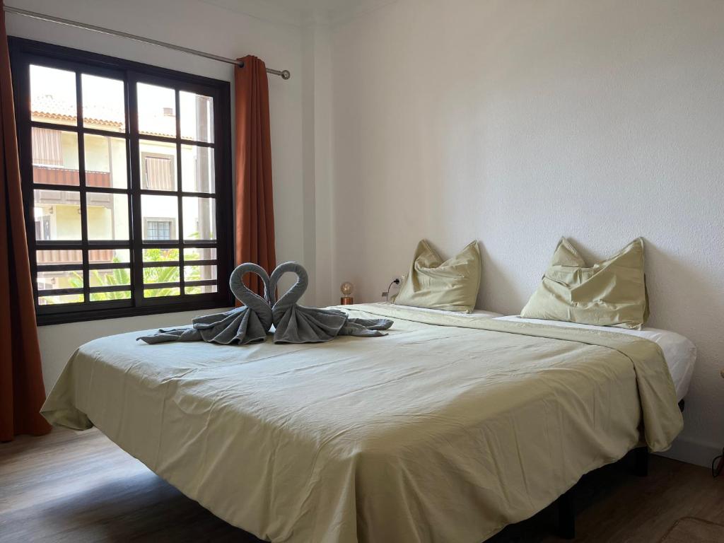 Postel nebo postele na pokoji v ubytování Casa Balcon del Mar 2