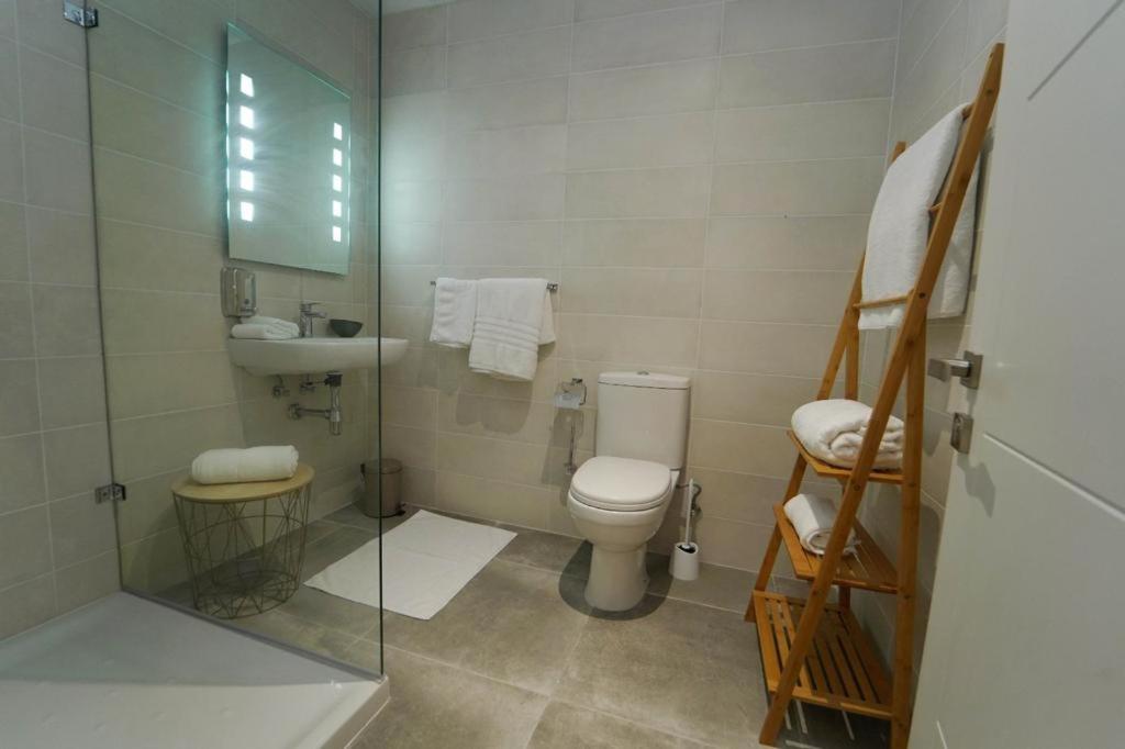 Koupelna v ubytování Private rooms with bathroom in Valletta