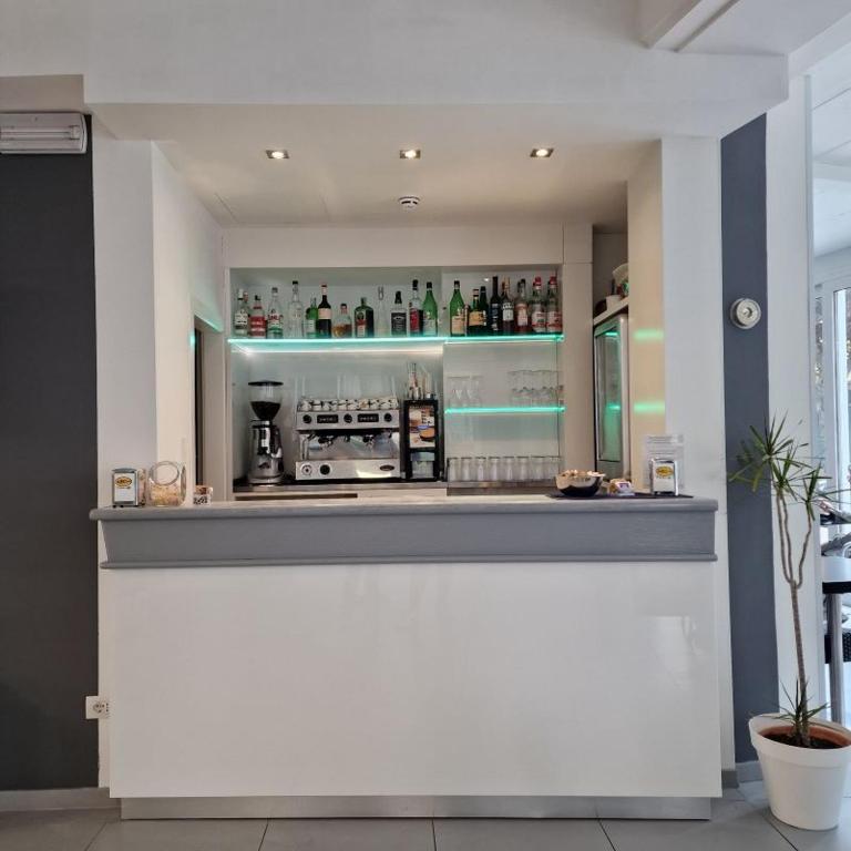 Lounge nebo bar v ubytování Hotel Vienna